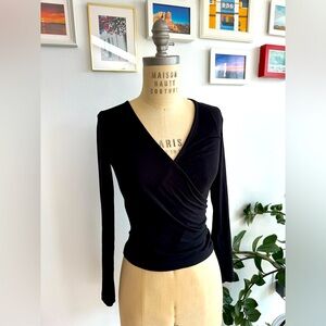 Frank and Oak V-neck Fitted Top
